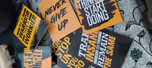 Set Of 6 Motivational Wooden Canvas Frames For Wall Decor (2654280) photo review