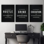 Set of 3 Premium Wall Art Photo Tiles