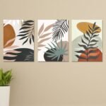 Set of 3 Premium Wall Art Photo Tiles – Modern Home Decor Sets