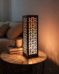 Large Size Wooden Side Table Lamp