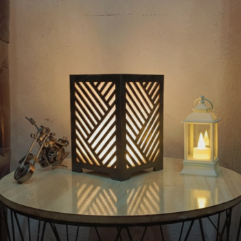 New Aesthetic Look Variant Wooden Table Lamp