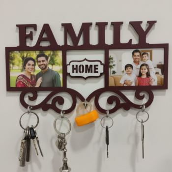 Personalized Picture Frame Key Holder