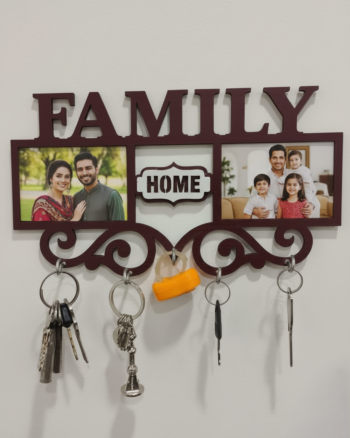 Personalized Picture Frame Key Holder