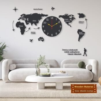 World Map Clock