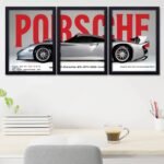 Set of 3 Premium Wall Art Photo Tiles – Modern Home Decor Sets