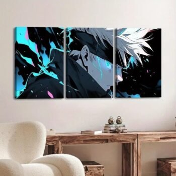 Anime - Set of 3 Premium Wall Art Photo Tiles – Modern Home Decor