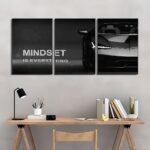 Set of 3 Premium Wall Art Photo Tiles – Modern Home Decor